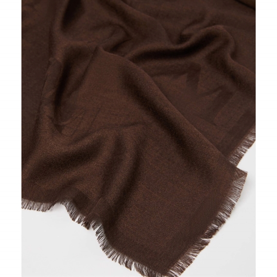 Max Mara Curvone Tørklæde, Brown